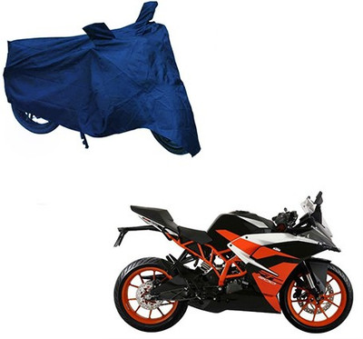 THE REAL ARV Waterproof Two Wheeler Cover for KTM(RC 200, Blue)