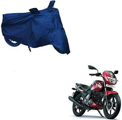THE REAL ARV Waterproof Two Wheeler Cover for TVS(Flame, Blue)