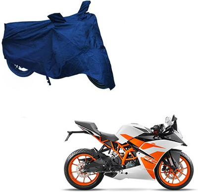 THE REAL ARV Waterproof Two Wheeler Cover for KTM(Duke 200, Blue)