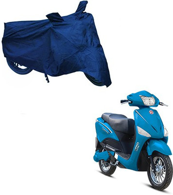 APNEK Waterproof Two Wheeler Cover for Hero(Electric Optima, Blue)