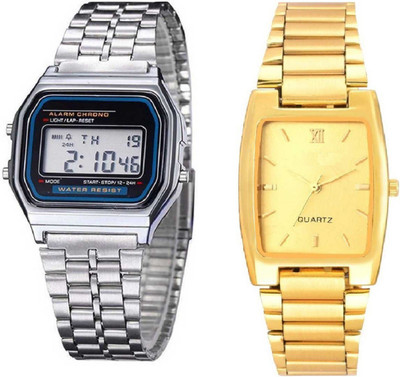 FEELKART S2 D003 Vintage Series Analog-Digital Watch  - For Boys