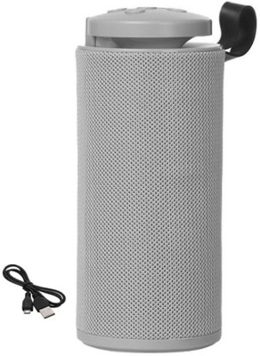 F FERONS Bluetooth Speaker Portable Outdoor Speakers Wireless Column 3D Stereo Music Surround Loudspeaker Soundbar 10 W Bluetooth Speaker(Silver, Stereo...