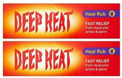 Deep Heat Rub Fast Relief 100g [Pack of 2] IMPORTED Cream(2 x 100 g)