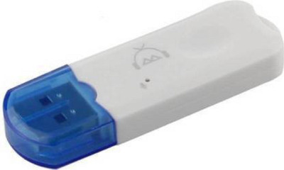 futurewizard v2.1 Car Bluetooth Device with Adapter Dongle(White, Blue)