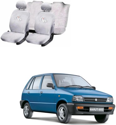 GSE Cotton Car Seat Cover For Maruti 800(All Detachable Headrest, Without Back Seat Arm Rest, 5 Seater)