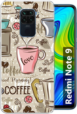 Fashionury Back Cover for Mi Redmi Note 9(Multicolor, Grip Case, Silicon, Pack of: 1)