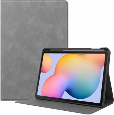 YAOJIN Flip Cover for Samsung Galaxy Tab S6 Lite 10.4 inch(Grey)