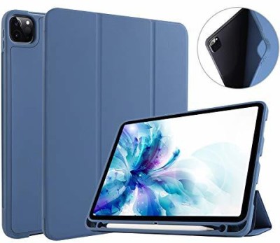 AGEIS Flip Cover for Apple iPad Pro 11 inch(Blue, Shock Proof, Pack of: 1)