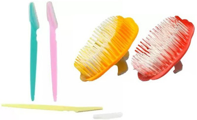 RP Gives You Small Combo Set of EyeBrow & 2 Comb Set For Men & Women(5 Items in the set)