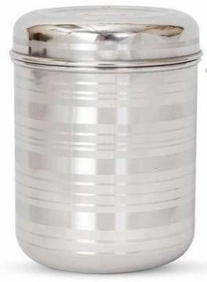 jm group Steel Tea Coffee & Sugar Container  - 1000 ml(Silver)