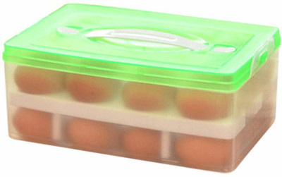 CPEX Plastic Egg Container  - 2 dozen(Multicolor)