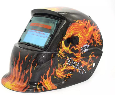 techno tronics 7 A1 Solar Powered Auto Darkening WELDING Welding Helmet(Size - Standard)