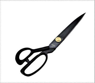 Foniry 12 Inch Tailor Scissor for Men and Women Home Tailoring and Garments Purpose Scissors(Set of 1, Black)