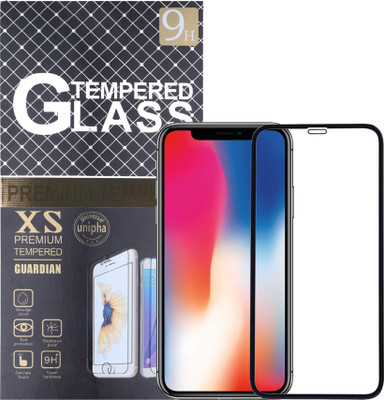 ambera Edge To Edge Tempered Glass for Apple iPhone XS(Pack of 1)