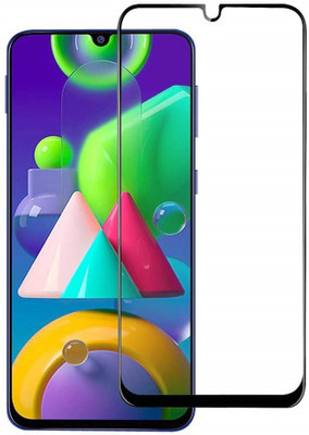 Caseline Edge To Edge Tempered Glass for Samsung Galaxy M21(Pack of 1)