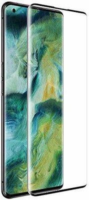 Bodoma Edge To Edge Tempered Glass for Oppo Reno 4 pro(Pack of 1)