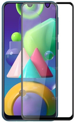 CASEHUNT Edge To Edge Tempered Glass for Samsung Galaxy M21(Pack of 1)