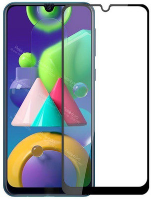CASEHUNT Edge To Edge Tempered Glass for Samsung Galaxy M21(Pack of 1)