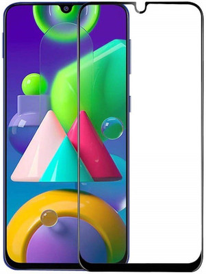 Caseline Edge To Edge Tempered Glass for Samsung Galaxy M21(Pack of 1)