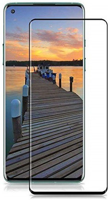 Bodoma Edge To Edge Tempered Glass for One Plus 8(Pack of 1)