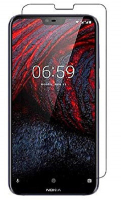 INFINITYWORLD Tempered Glass Guard for Nokia 6.1 Plus(Pack of 1)