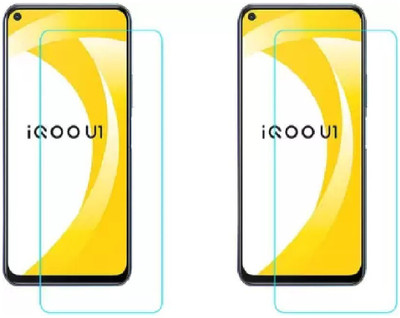ISAAK Tempered Glass Guard for Vivo iQOO U1(Pack of 2)