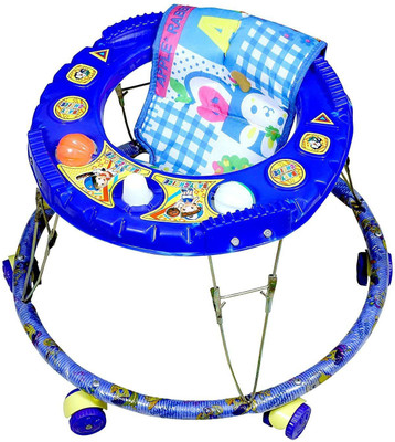 Avani MetroBuzz Musical Activity Walker With Parent Rod(Blue)