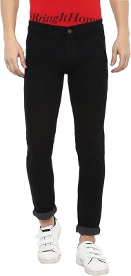 Urbano Slim Men Black Jeans