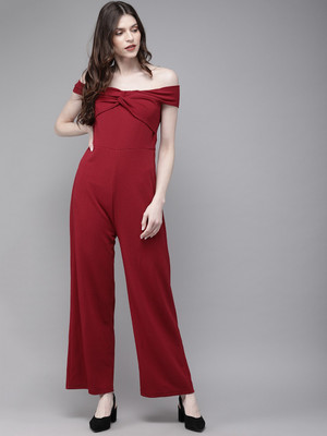 SASSAFRAS Solid Women Jumpsuit