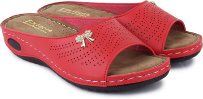 Shezone Women Wedges(Red , 42 Euro)