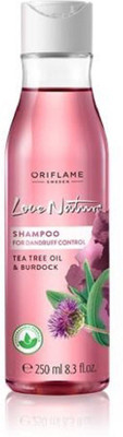 Oriflame Sweden Love Nature 2in1 Shampoo for Flaky scalp with Tea Tree Oil & Burdock(250 ml)