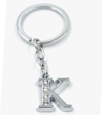 gtrp Alphabet K Metal Key Chain For Unisex with attractive Diamond Key Chain Key Chain