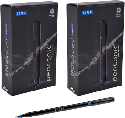 Linc Write the Future - The next generation pen by THE MARK Ball Pen(Pack of 20, Ink Color - Blue)