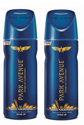 PARK AVENUE Good Morning Deodorant Spray - For Men300 ml Pack of 2