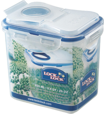 8% OFF on LOCK & LOCK Classics Tall Rectangular Food with Flip Lid - 850 ml Plastic Grocery Container(Clear) 8% OFF on LOCK & LOCK Classics Tall Rectangular Food with Flip Lid - 850 ml Plastic Grocery Container(Clear)