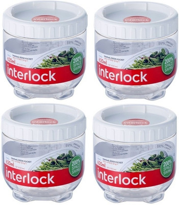 6% OFF on LOCK & LOCK INL 401 - 600 ml Plastic Grocery Container(Pack of 4, Clear) 6% OFF on LOCK & LOCK INL 401 - 600 ml Plastic Grocery Container(Pack of 4, Clear)
