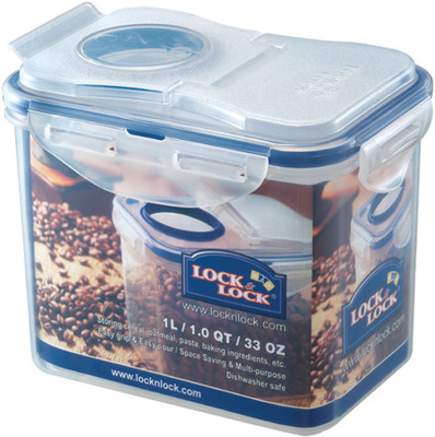 10% OFF on LOCK & LOCK Classics Rectangular Food with Flip Lid - 1 L Plastic Grocery Container(Clear) 10% OFF on LOCK & LOCK Classics Rectangular Food with Flip Lid - 1 L Plastic Grocery Container(Clear)