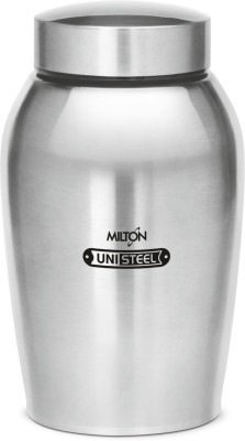 MILTON Steel Grocery Container  - 1100 ml(Silver)