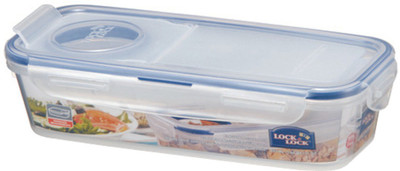 15% OFF on LOCK & LOCK Classics Slender with Flip Lid - 620 ml Plastic Fridge Container(Clear)