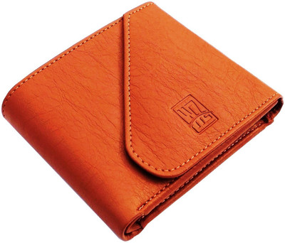 WENZEST Men Tan Artificial Leather Wallet(3 Card Slots)