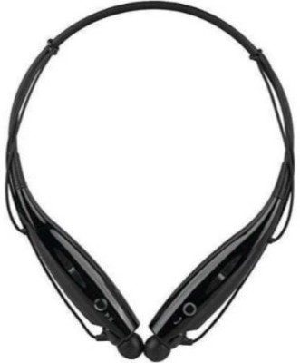 SYARA LCS_654M_ HBS 730 earpods Bluetooth Headset Bluetooth Gaming Headset(Black, In the Ear)