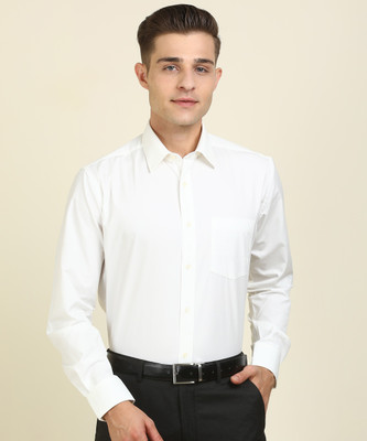 park-avenue-men-solid-formal-yellow-shirt