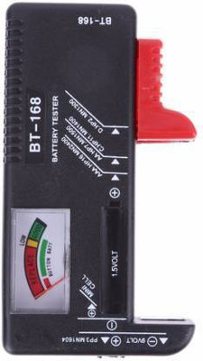 SOCHEP Battery Tester Volt Checker for AA AAA C D 9V 1.5V Cell and Button Cell Batteries Analog Battery Tester