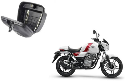 Buras Luggage Box Black Plastic Motorbike Saddlebag