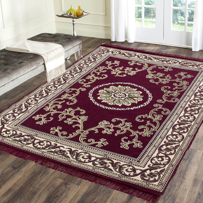 BELLAGENCE Multicolor Cotton Carpet(4 ft,  X 6 ft, Rectangle)