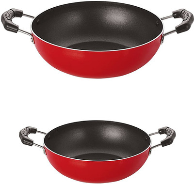 NIRLON Non-Stick Coated Cookware Set(PTFE (Non-stick), Aluminium, 2 - Piece)