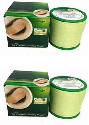 McAdams Hair Removing Cotton Threading Eyebrow Thread Eyebrow Thread(300 m, Pack of2)