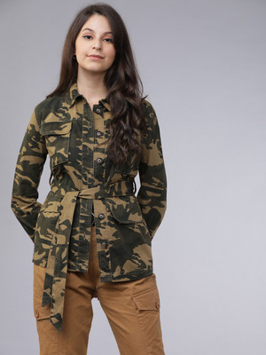 Tokyo Talkies Full Sleeve Printed Women Jacket