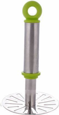 Nimai Stainless Steel Hand Masher (Mash for Dal/Vegetable/Potato/Baby Food/pav bhaji) with handle Steel Masher (Pack of 1) Steel Masher(Pack of 1)