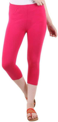 PI World Western Wear Legging(Pink, Solid)